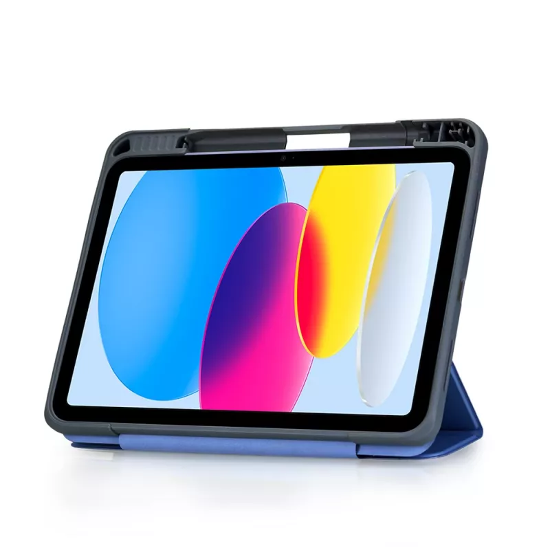 Capa DEQSTER Rugged MAX para iPad 10,9″ (10.ª ger.), capa flip, Apple, iPad 10.ª ger., 27,7 cm (10,9 polegadas), 330 g