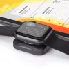 Estação de carregamento Satechi ST-TCMCAWM Smartwatch preto prateado branco alumínio