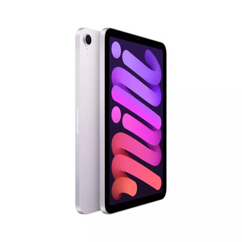 Apple iPad mini (A17 Pro, 2024) MXN93NF/A tablet, Wi-Fi, 128 GB, roxo, Liquid Retina IPS de 8,3 polegadas (21,1 cm) 2266x1488, câmaras de 12 MP, Wi-Fi 6E, USB-C