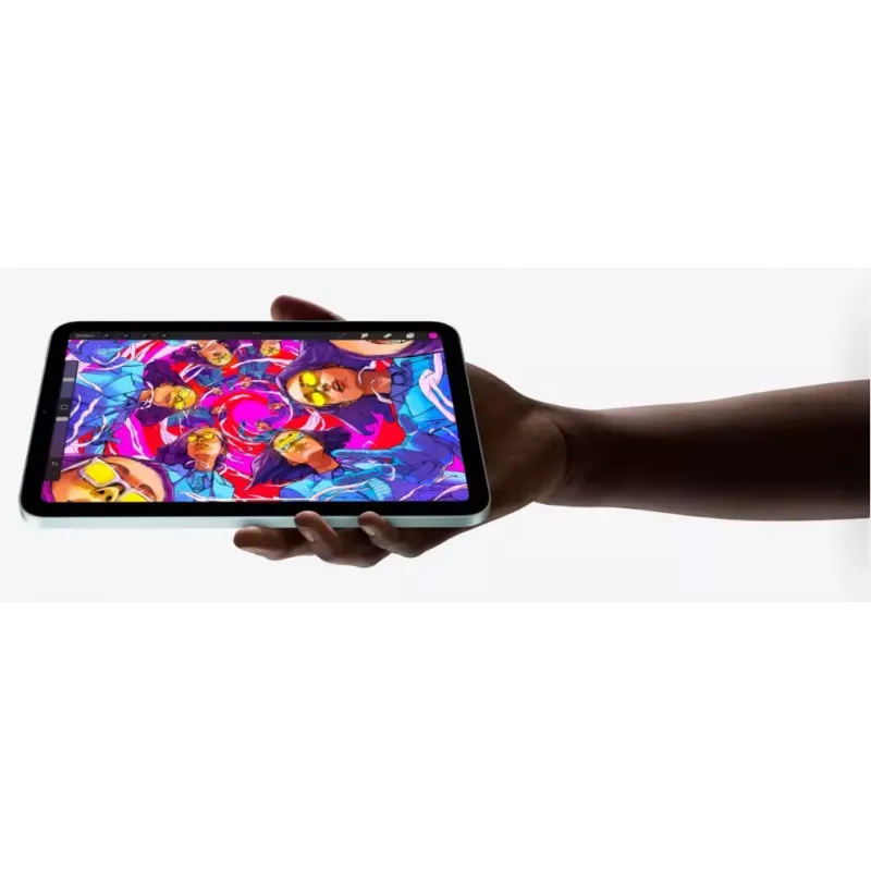 Apple iPad mini (A17 Pro, 2024) MXN93NF/A tablet, Wi-Fi, 128 GB, roxo, Liquid Retina IPS de 8,3 polegadas (21,1 cm) 2266x1488, câmaras de 12 MP, Wi-Fi 6E, USB-C