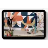 Apple iPad mini (A17 Pro, 2024) MXN93NF/A tablet, Wi-Fi, 128 GB, roxo, Liquid Retina IPS de 8,3 polegadas (21,1 cm) 2266x1488, câmaras de 12 MP, Wi-Fi 6E, USB-C