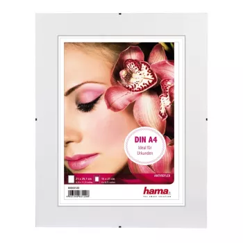 Moldura individual Hama Clip-Fix Transparente