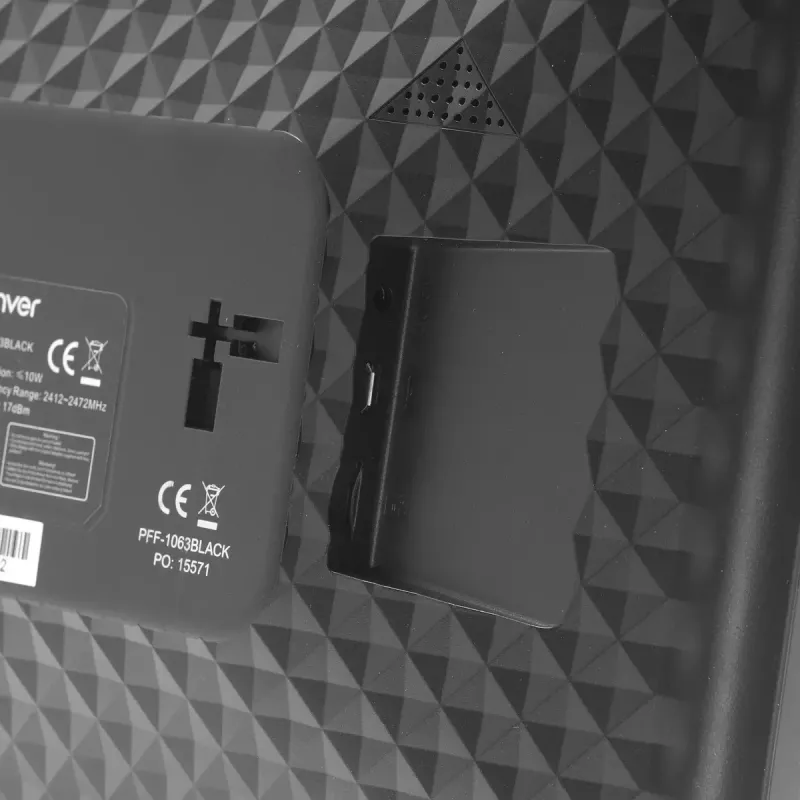Moldura digital Denver PFF-1063preto 10,1 polegadas ecrã tátil Wi-Fi 1920x1080