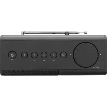 Rádio portátil TechniSat DIGITRADIO 217 analógico e digital DAB+ FM