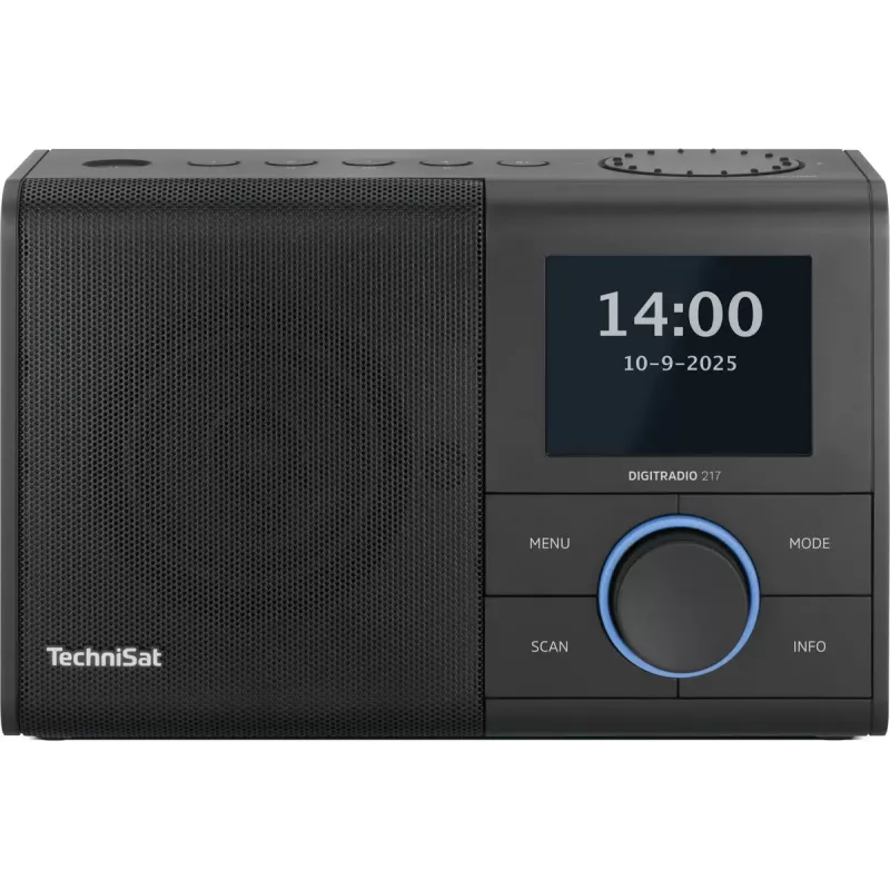Rádio portátil TechniSat DIGITRADIO 217 analógico e digital DAB+ FM