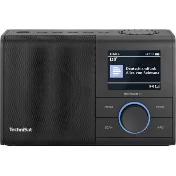 Rádio portátil TechniSat DIGITRADIO 217 analógico e digital DAB+ FM
