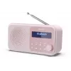 Rádio portátil Sharp DR-P420 sintonizador digital DAB DAB+ FM rosa