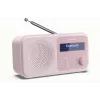 Rádio portátil Sharp DR-P420 sintonizador digital DAB DAB+ FM rosa