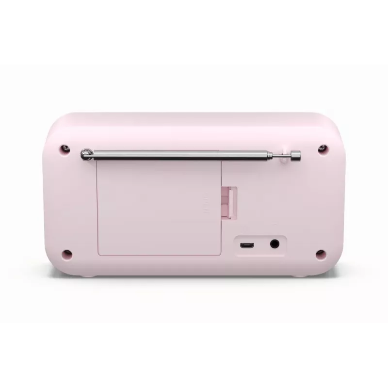 Rádio portátil Sharp DR-P420 sintonizador digital DAB DAB+ FM rosa