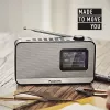 Rádio portátil Panasonic RF-D15 sintonizador digital DAB+ FM 3W