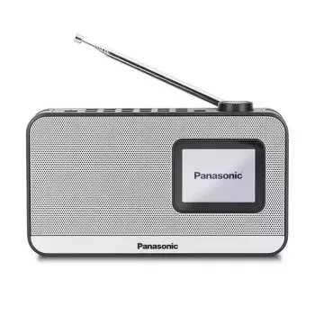 Rádio portátil Panasonic RF-D15 sintonizador digital DAB+ FM 3W