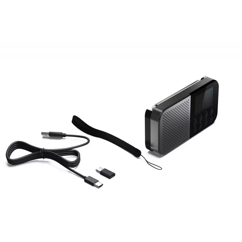Rádio pessoal Sharp DR-P520 sintonizador digital DAB DAB+ FM