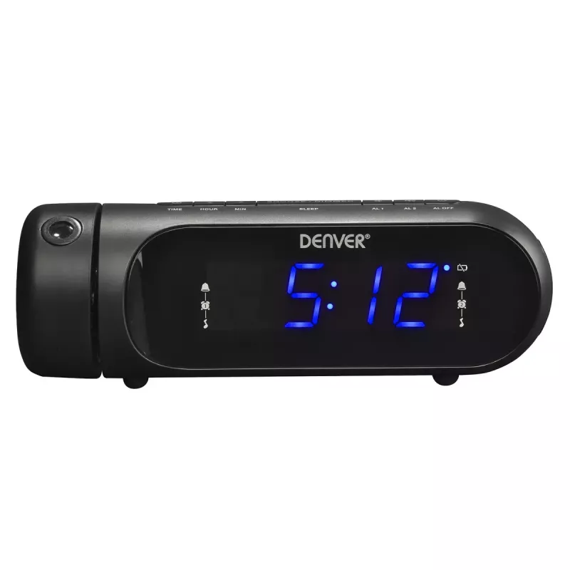 Despertador digital Denver CPR-700 Preto