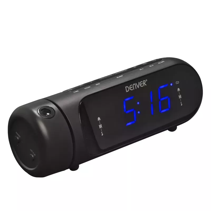 Despertador digital Denver CPR-700 Preto