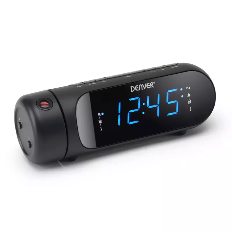 Despertador digital Denver CPR-700 Preto
