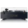 Lenco LS-430BK gira-discos de correia com 4 altifalantes integrados, Bluetooth, 40 W, 33/45 rpm, preto