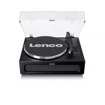 Gira-discos de áudio com transmissão por correia Lenco LS-430BK Preto 40W Bluetooth