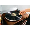Gira-discos de áudio com transmissão por correia Lenco LS-430BN Castanho Manual 3-4 g de força de apoio