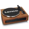 Gira-discos de áudio com transmissão por correia Lenco LS-430BN Castanho Manual 3-4 g de força de apoio
