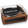 Gira-discos de áudio com transmissão por correia Lenco LS-430BN Castanho Manual 3-4 g de força de apoio