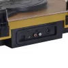 Gira-discos semiautomático Denver VPL-230LW Preto Madeira 2W RMS