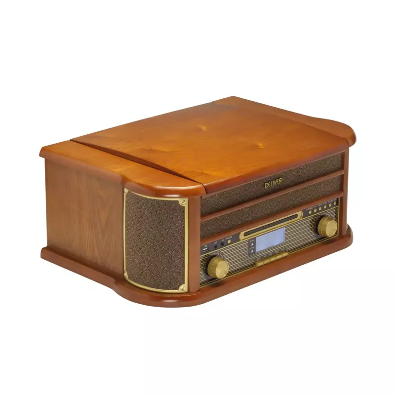 Gira-discos Denver MRD-51 Castanho