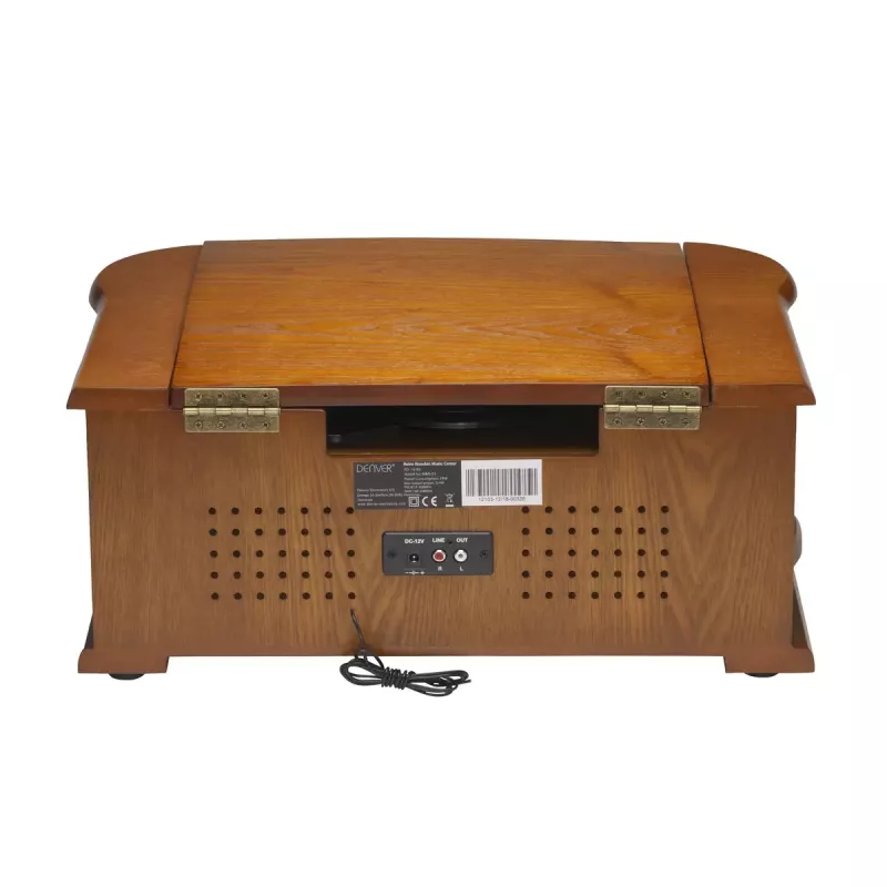 Gira-discos Denver MRD-51 Castanho