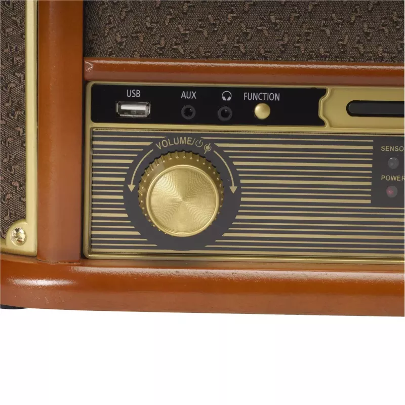 Gira-discos Denver MRD-51 Castanho