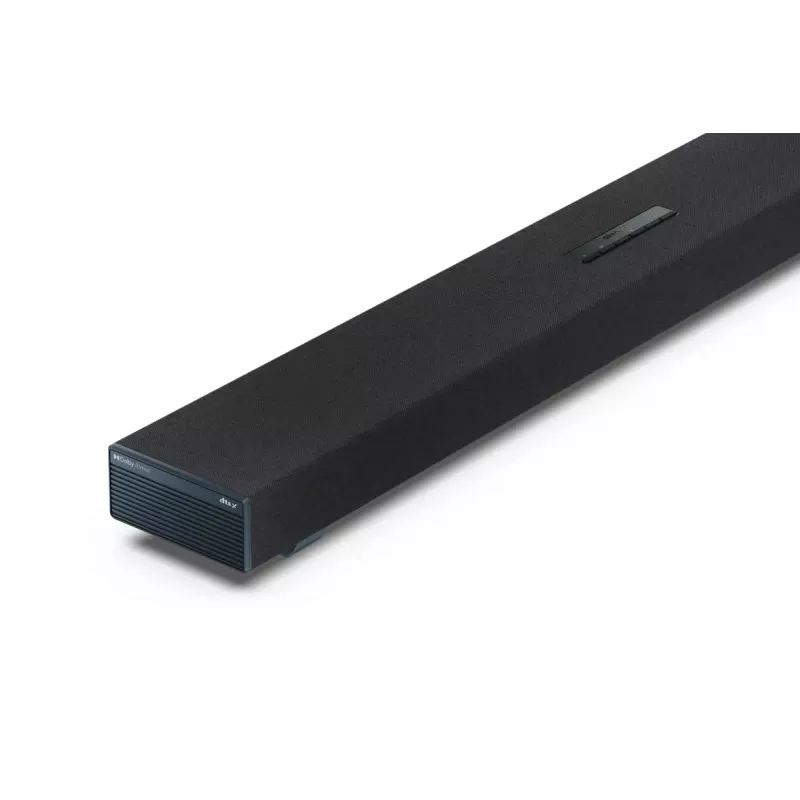 Sharp HT-SBW53121(BK) barra de som 3.1.2 com subwoofer sem fios, preta