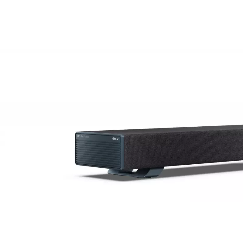 Sharp HT-SBW53121(BK) barra de som 3.1.2 com subwoofer sem fios, preta