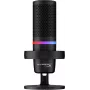 HyperX DuoCast - Microfone USB (Preto) - Iluminação RGB