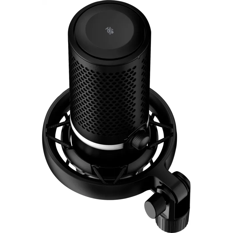 HyperX DuoCast - Microfone USB (Preto) - Iluminação RGB