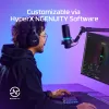 HyperX DuoCast - Microfone USB (Preto) - Iluminação RGB