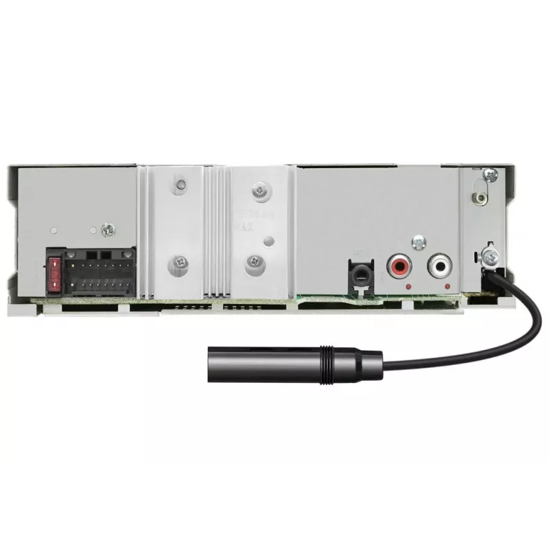 Recetor multimédia para automóvel Kenwood KDC-BT450DAB preto 50 W Bluetooth