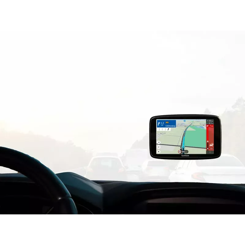 Navegador GPS portátil TOMTOM GO com ecrã tátil de 7 polegadas, 32 GB, mapas da Europa, preto
