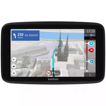 Navegador GPS portátil/incorporado TOMTOM GO 15,2 cm (6 polegadas) ecrã tátil, Bluetooth, WLAN, mapas da Europa, 0,27 kg