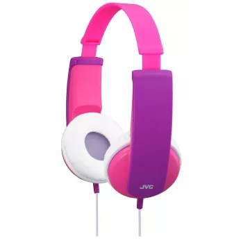 Auscultadores/headset JVC HA-KD5-P-E com fios head-band música rosa, roxo