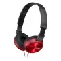 Sony MDR-ZX310AP, com fios, 10 - 24000 Hz, chamadas/música, 125 g, headset, vermelho
