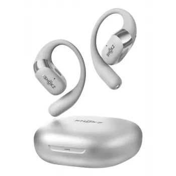 Auscultadores SHOKZ OpenFit 2+ sem fios com arco auricular, in-ear chamadas/música Bluetooth cinzento