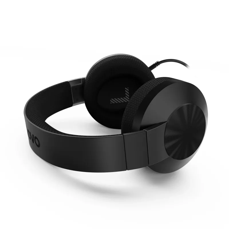 Headset Lenovo H210 com fios gaming preto 20-20000 Hz cabo de 2 m