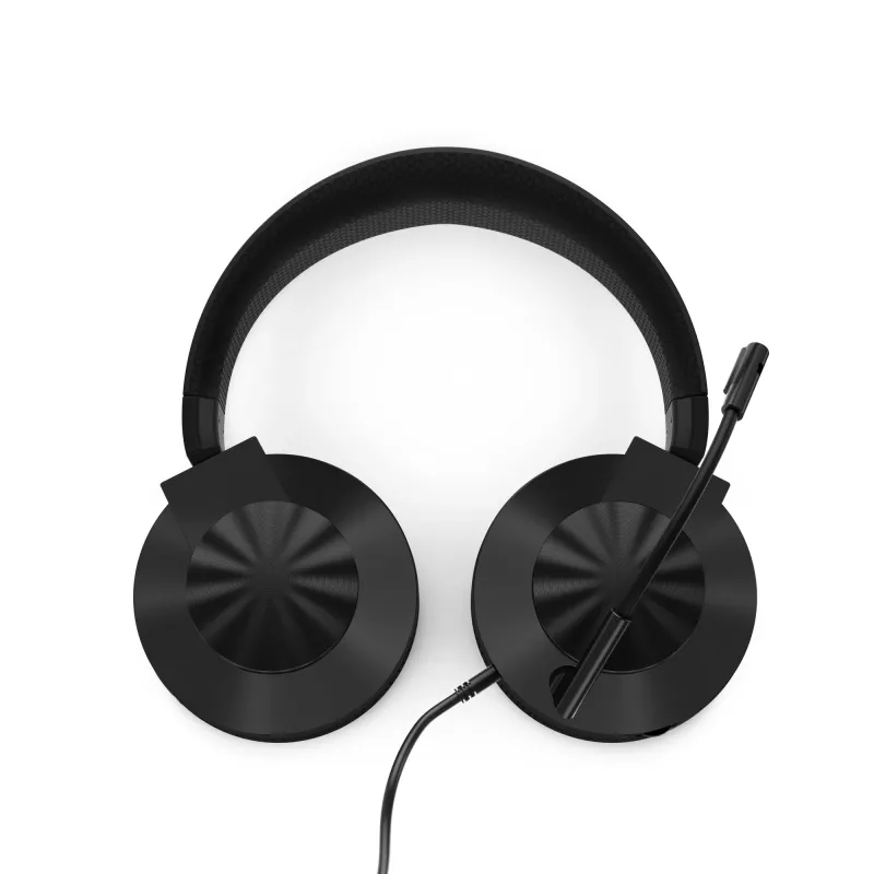 Headset Lenovo H210 com fios gaming preto 20-20000 Hz cabo de 2 m