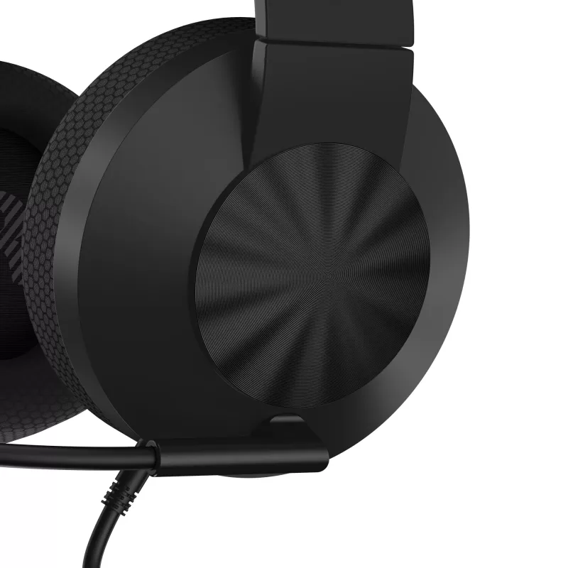 Headset Lenovo H210 com fios gaming preto 20-20000 Hz cabo de 2 m