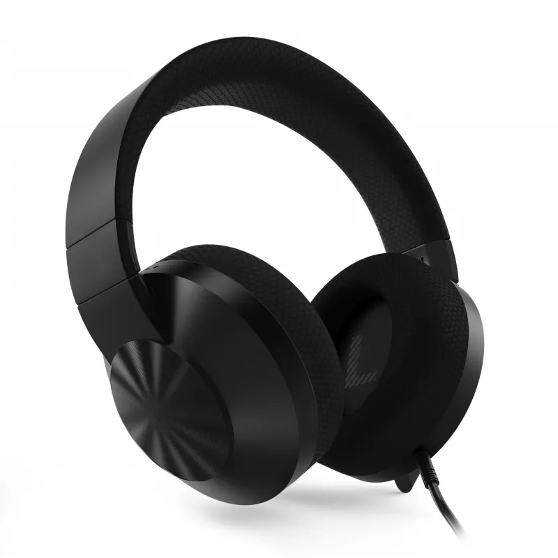Headset Lenovo H210 com fios gaming preto 20-20000 Hz cabo de 2 m