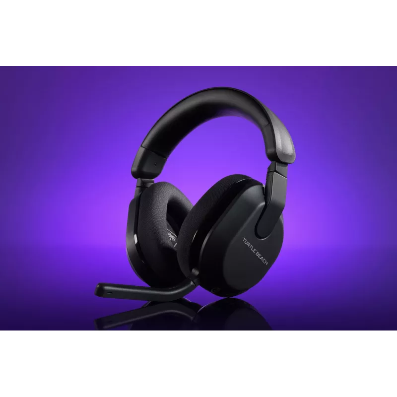 Turtle Beach Stealth 600 preto PC headset gaming sem fios com até 80 horas de autonomia, altifalantes de 50 mm e Bluetooth para PC, PS5, PS4 e dispositivos móveis
