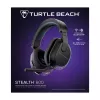 Turtle Beach Stealth 600 preto PC headset gaming sem fios com até 80 horas de autonomia, altifalantes de 50 mm e Bluetooth para PC, PS5, PS4 e dispositivos móveis