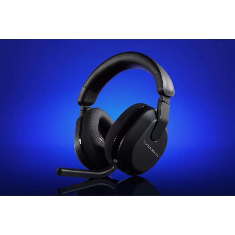 Turtle Beach Stealth 600 preto PlayStation headset gaming sem fios com até 80 horas de autonomia, altifalantes de 50 mm e Bluetooth para PS5, PS4, PC e dispositivos móveis