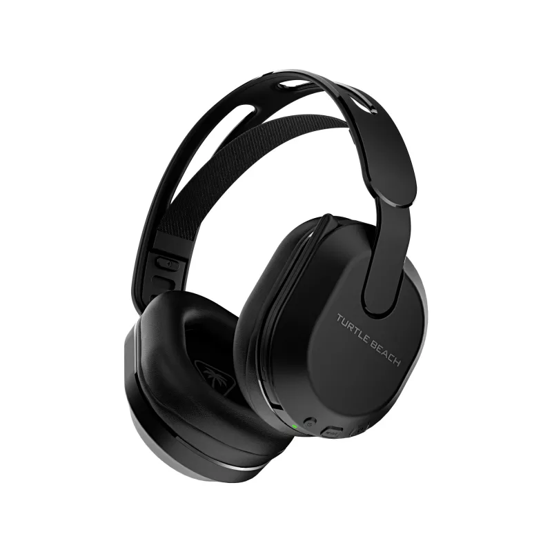 Turtle Beach Stealth 500 preto PlayStation headset gaming sem fios com até 40 h de autonomia e Bluetooth para PS5, PS4, PC e dispositivos móveis