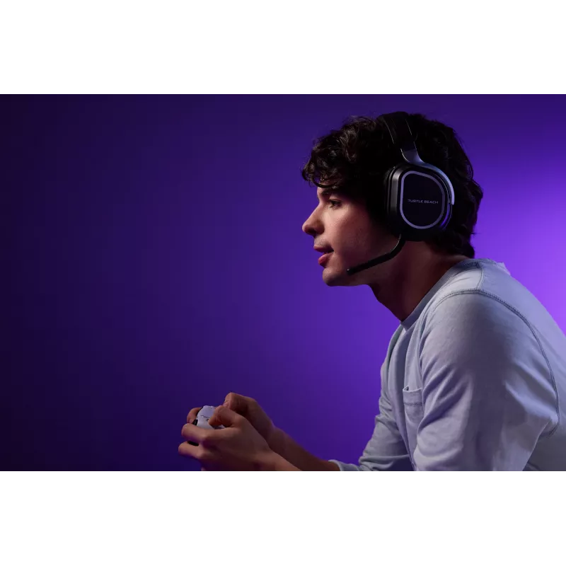 Turtle Beach Stealth 700 preto PlayStation headset gaming sem fios com até 80 horas de autonomia, Bluetooth, dois transmissores e drivers de 60 mm para PS5, PS4, PC e dispositivos móveis