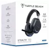 Turtle Beach Stealth 700 preto PlayStation headset gaming sem fios com até 80 horas de autonomia, Bluetooth, dois transmissores e drivers de 60 mm para PS5, PS4, PC e dispositivos móveis