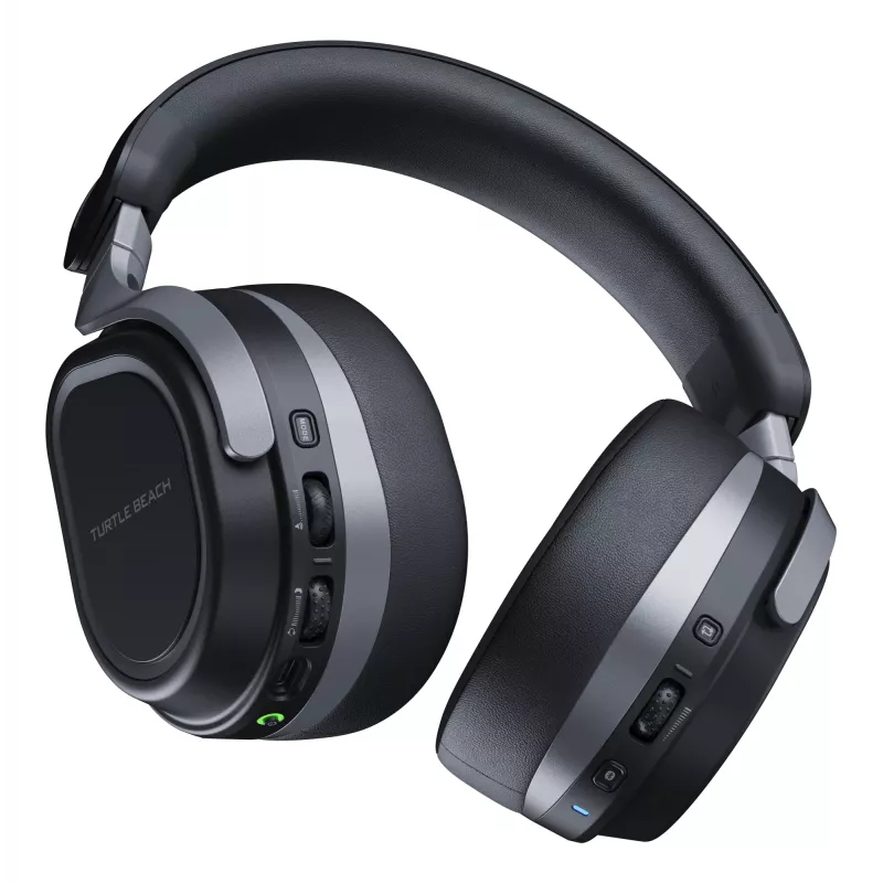 Turtle Beach Stealth 700 preto Xbox headset gaming sem fios com 80 horas de autonomia, Bluetooth, dois transmissores e altifalantes de 60 mm para Xbox Series X ou S, Xbox One, PC e dispositivos móveis